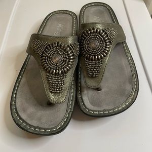 Alegria Vanessa in pewter, size 37 (7-7.5)